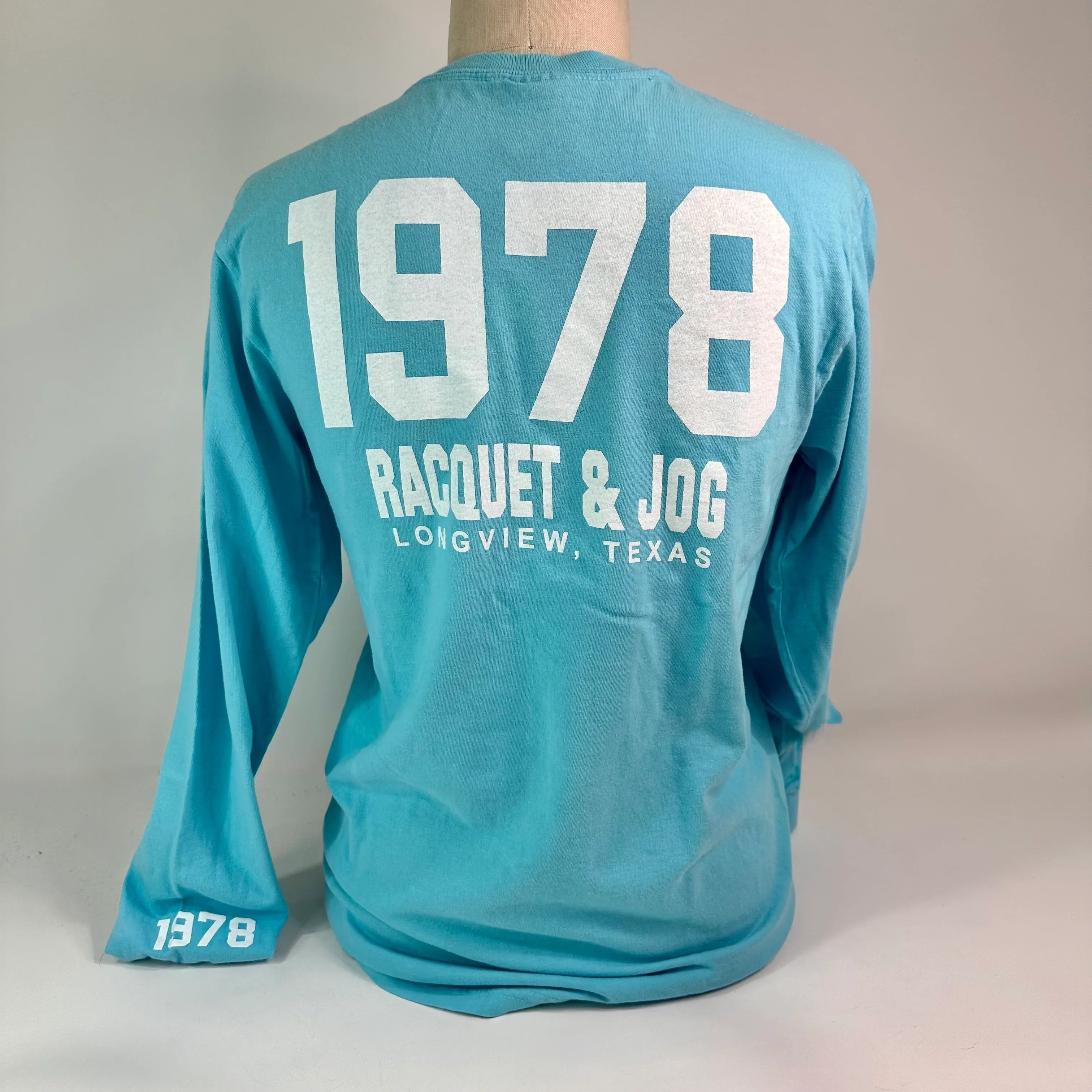 Racquet & Jog Old School Long Sleeve '78 Tee