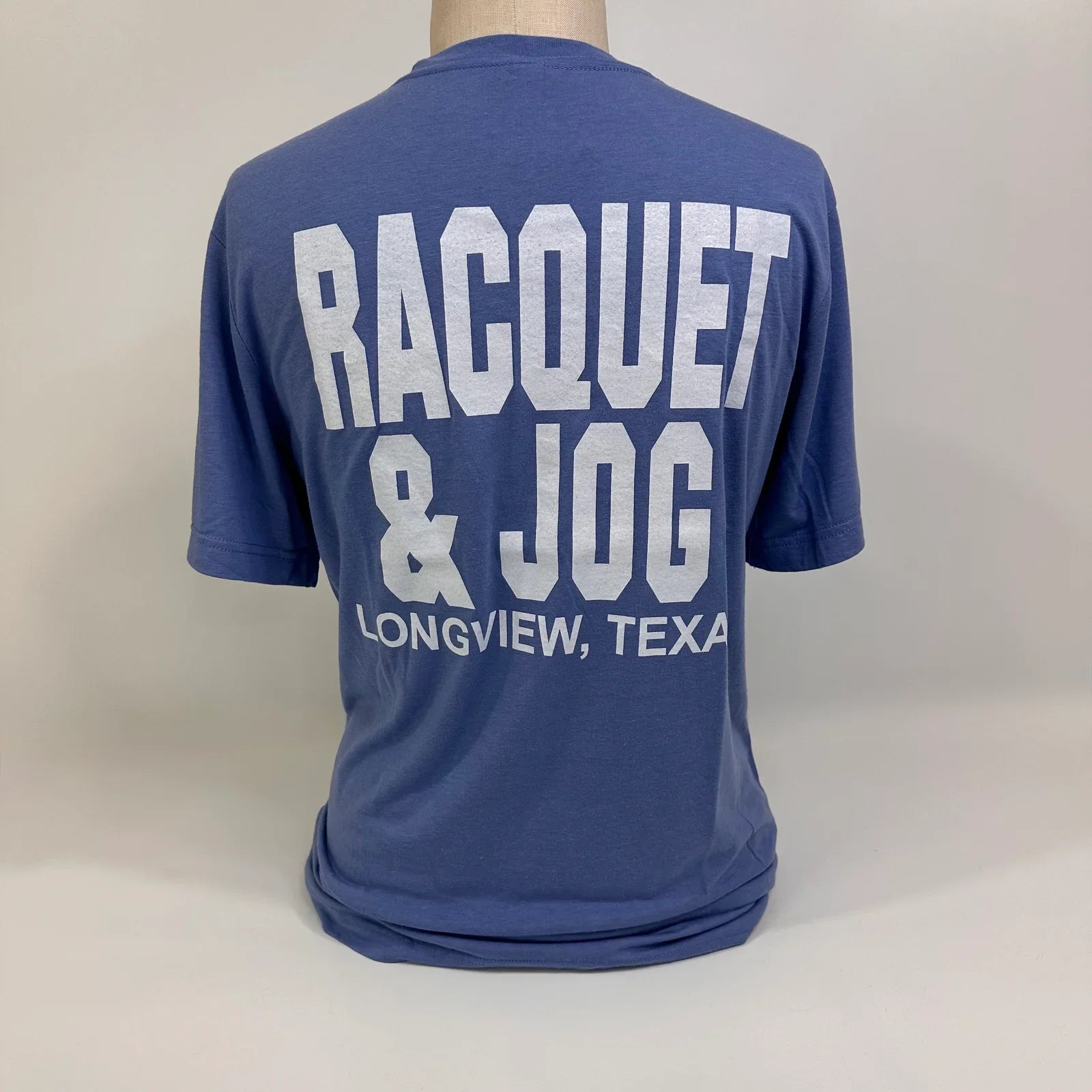 Racquet & Jog Old School Tri-Blend Tee (Short Sleeve)