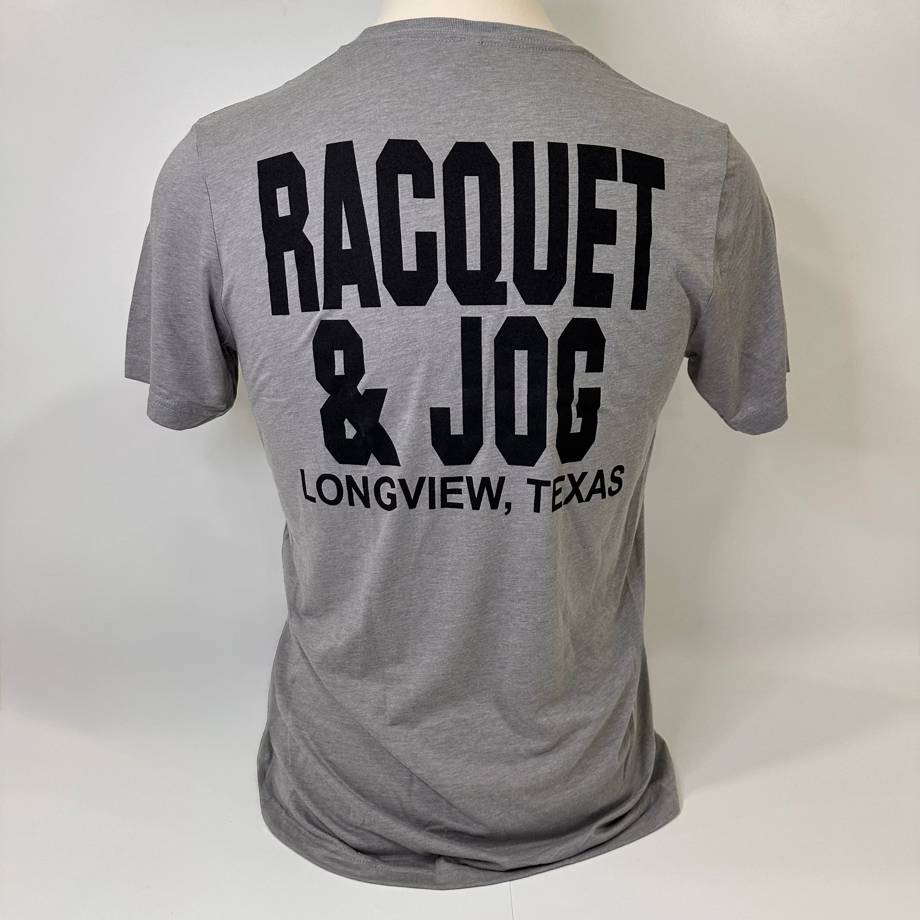 Racquet & Jog Old School Tri-Blend Tee (Short Sleeve)