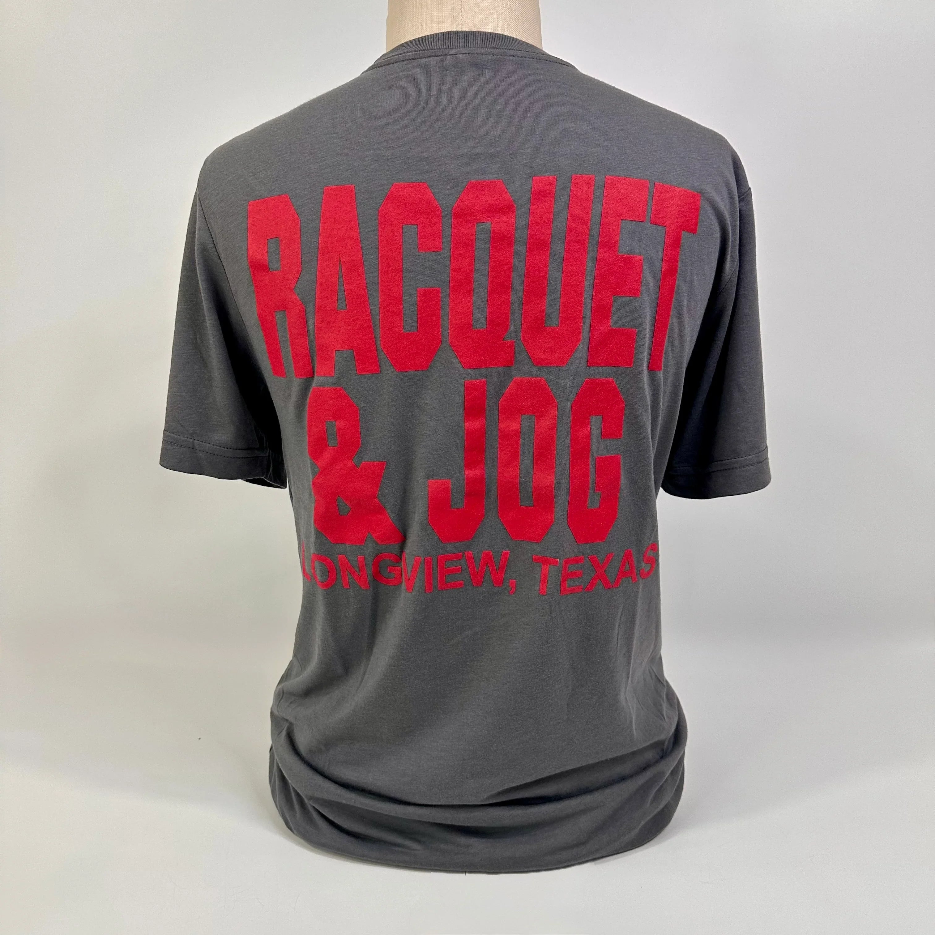 Racquet & Jog Old School Tri-Blend Tee (Short Sleeve)