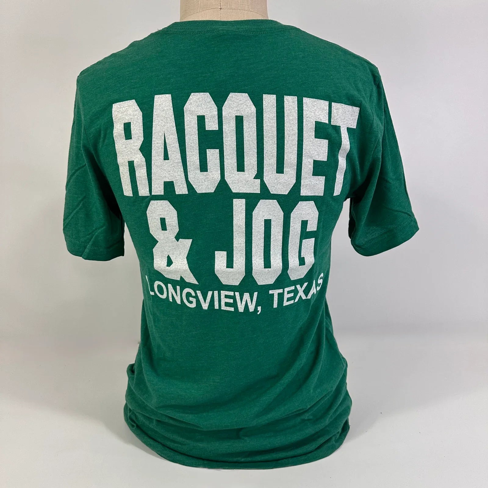 Racquet & Jog Old School Tri-Blend Tee (Short Sleeve)