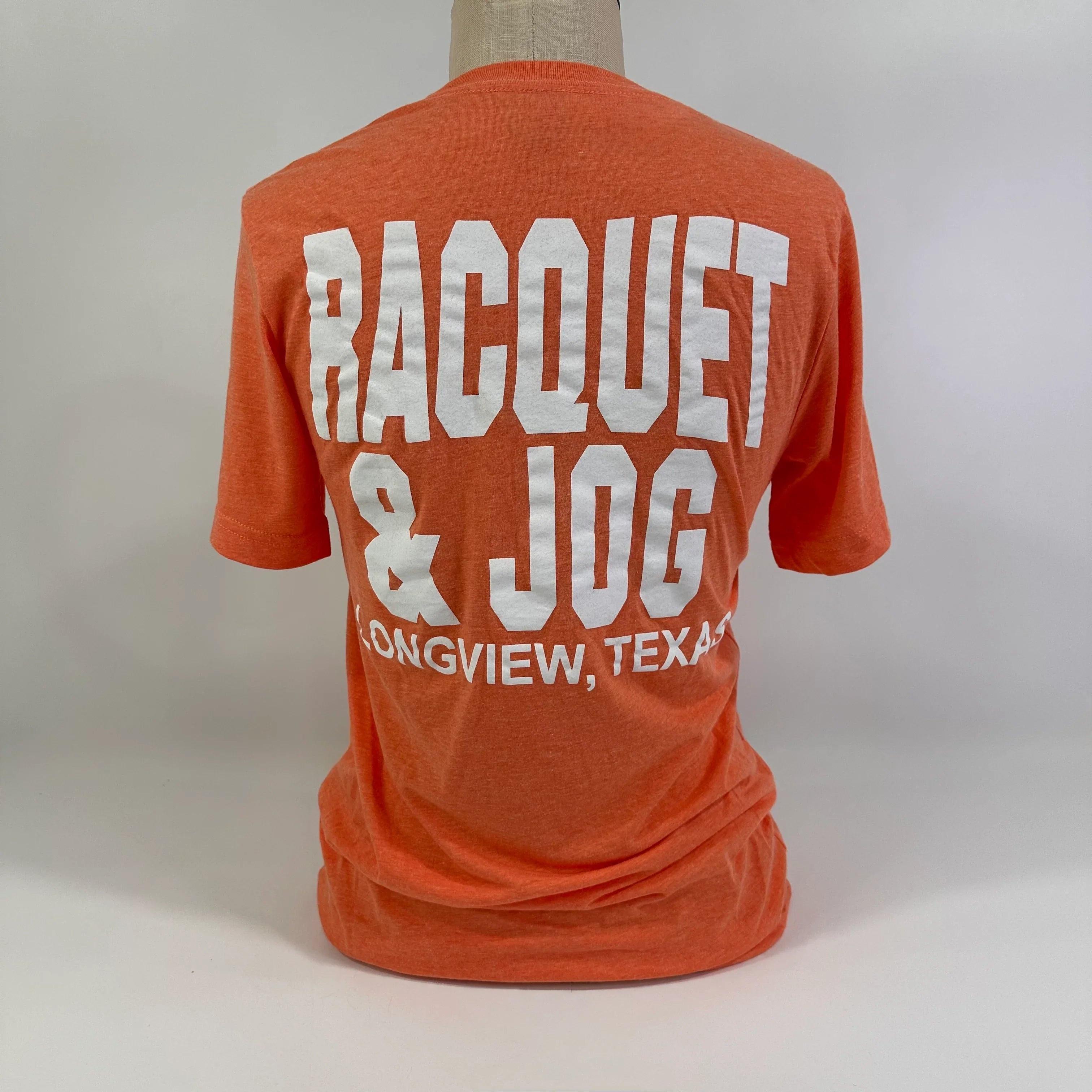 Racquet & Jog Old School Tri-Blend Tee (Short Sleeve)