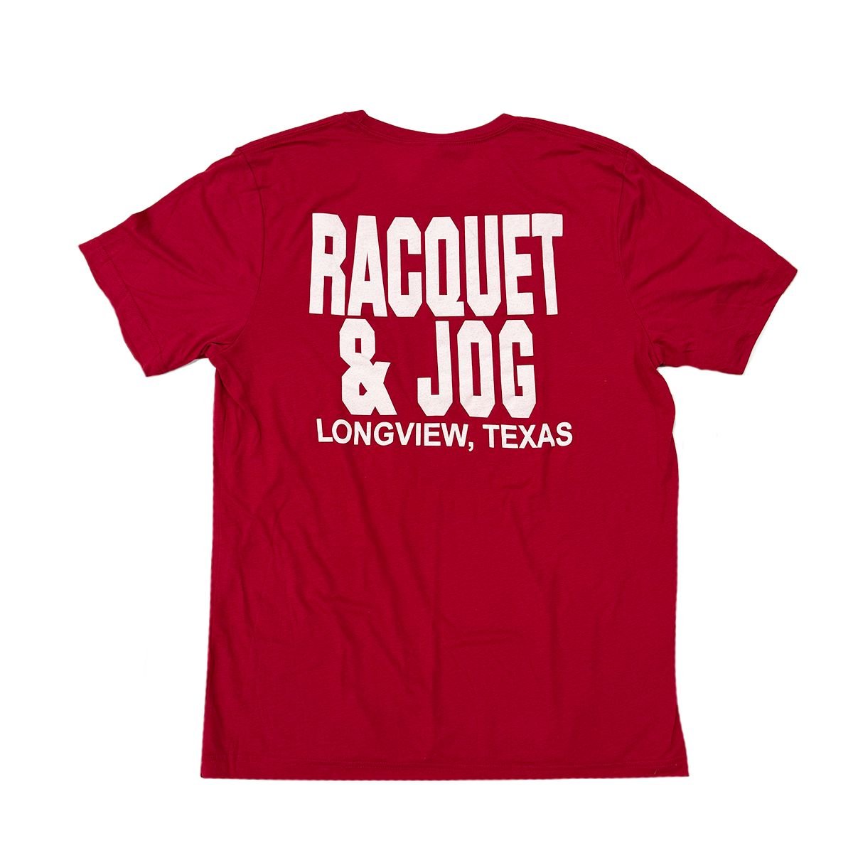Racquet & Jog Old School Tri-Blend Tee (Short Sleeve)