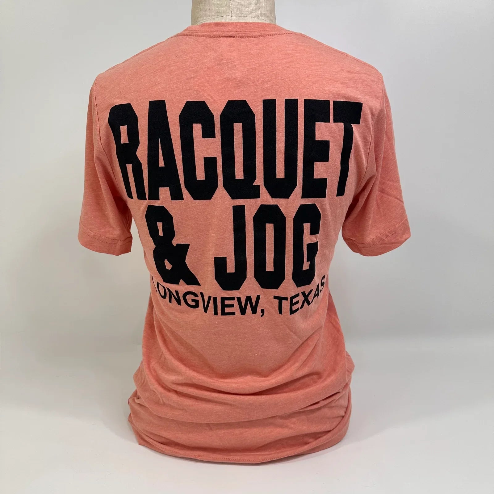 Racquet & Jog Old School Tri-Blend Tee (Short Sleeve)
