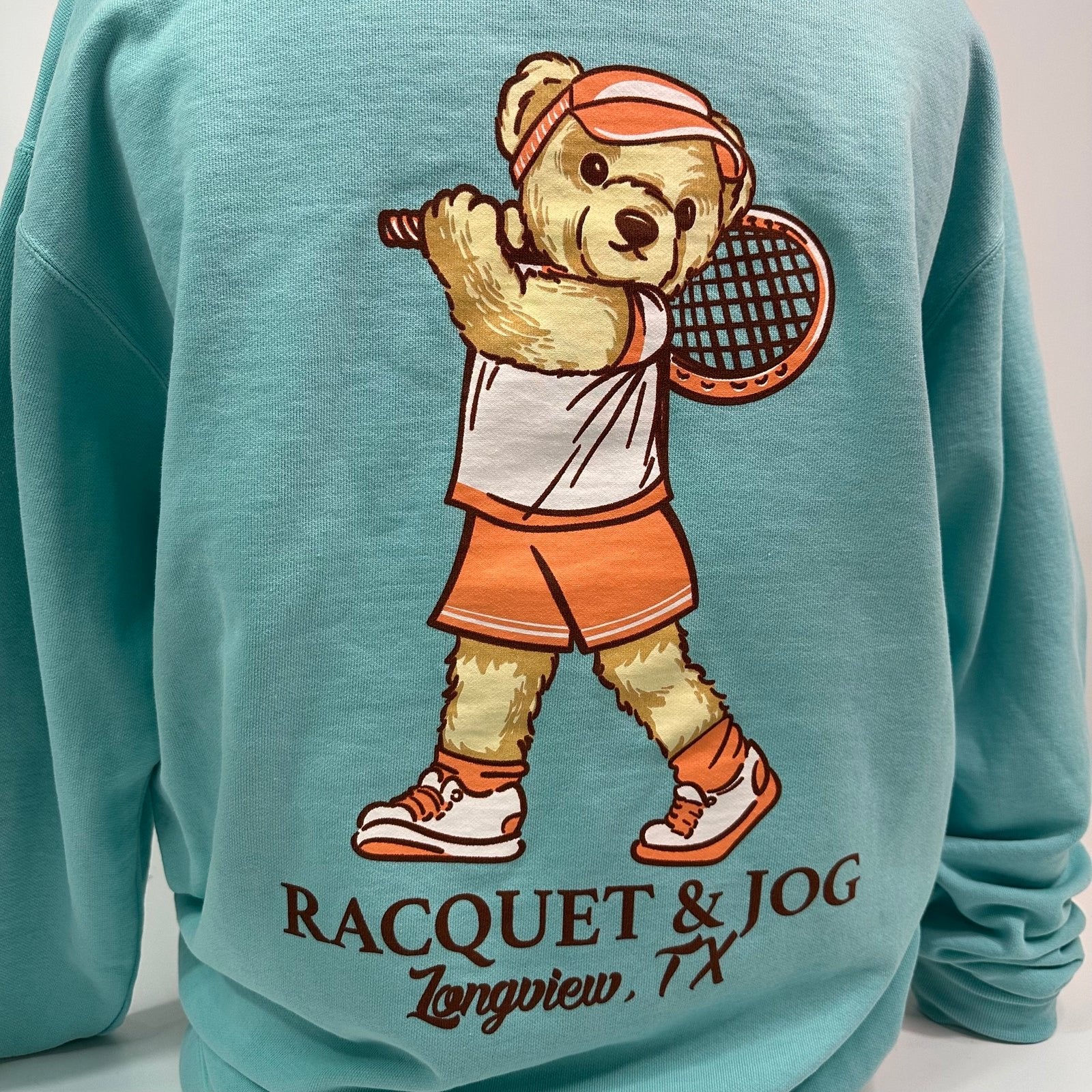 Racquet & Jog Specialty Tennis Bear Pullover