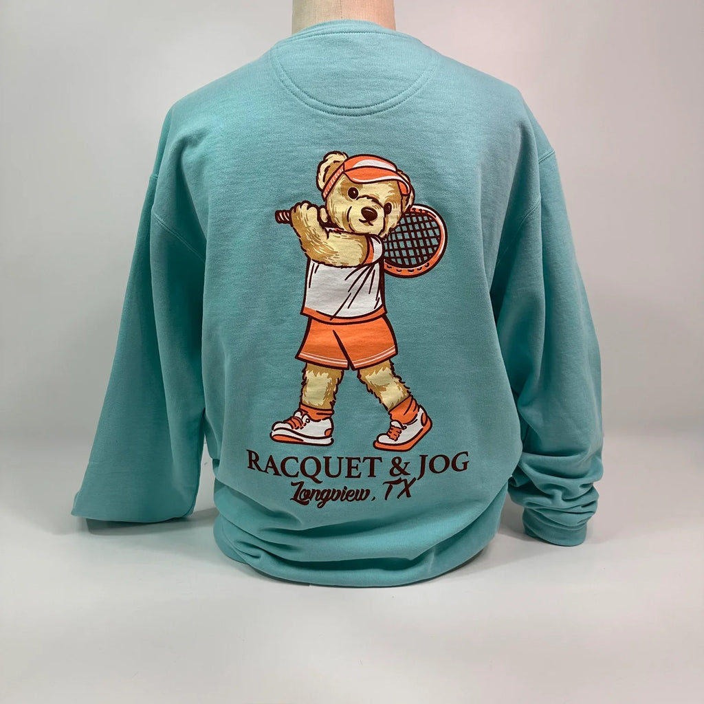 Racquet & Jog Specialty Tennis Bear Pullover