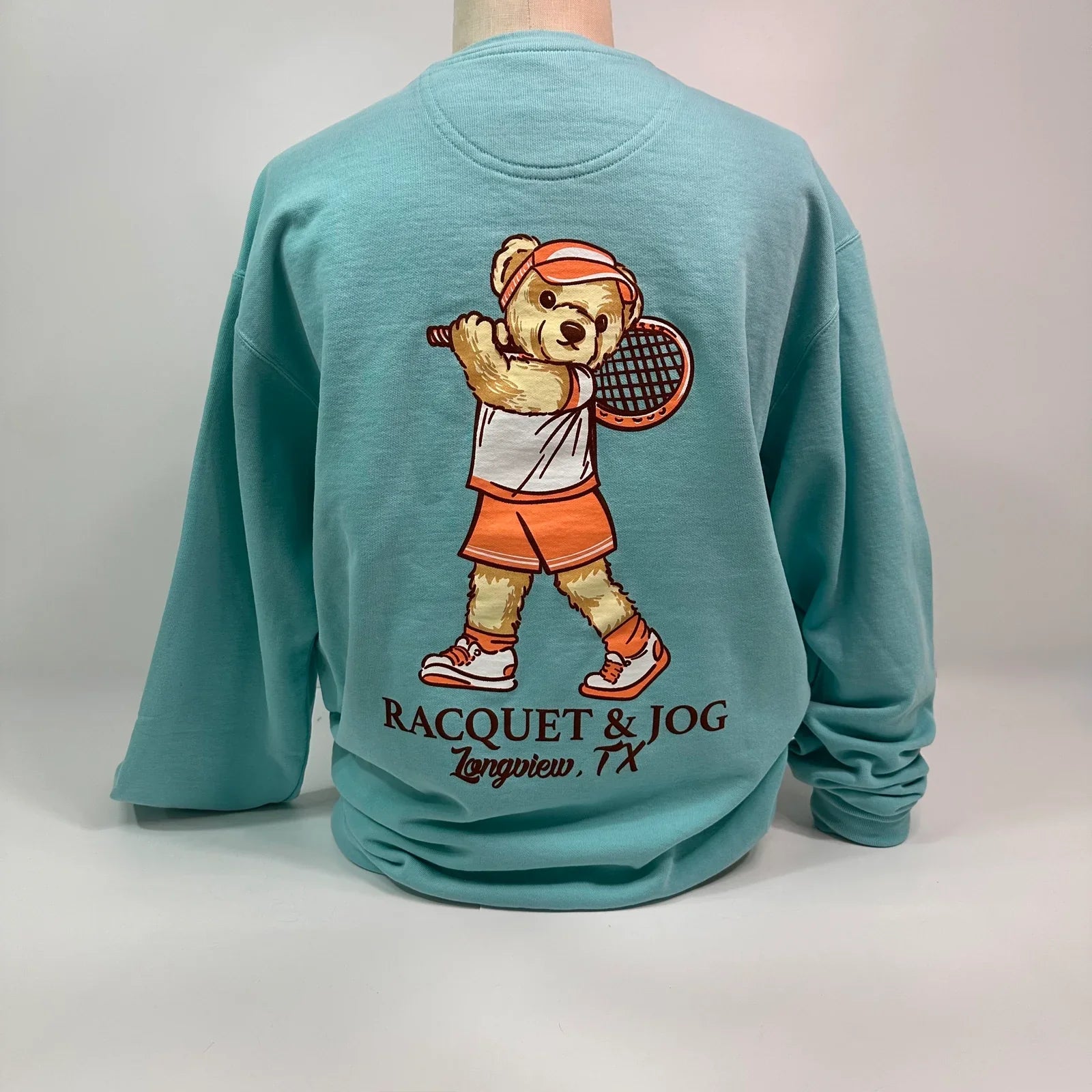 Racquet & Jog Specialty Tennis Bear Pullover