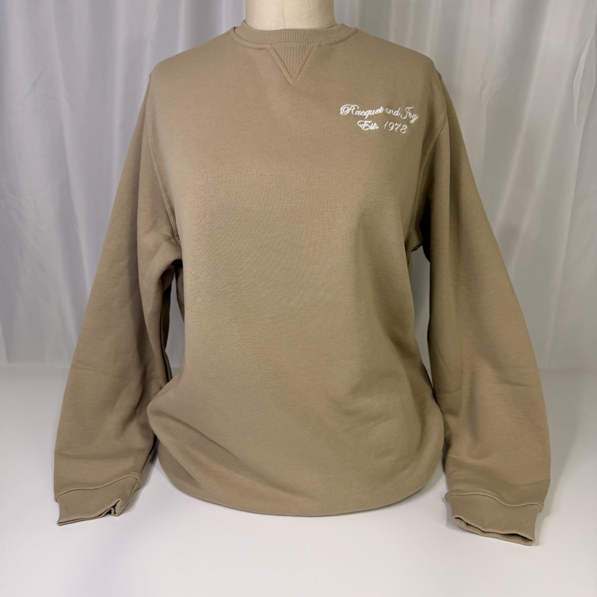 RJX EMBRD CREWNECK