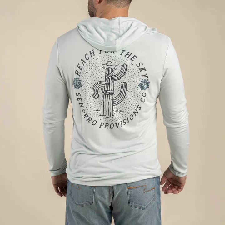 Sendero Men's Yucatan Bamboo Hoodie Tech Shirt
