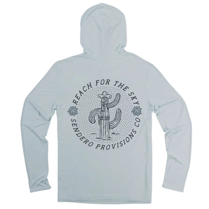 Sendero Men's Yucatan Bamboo Hoodie Tech Shirt