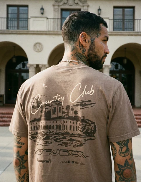 Takeout Order Country Club Reject Tee