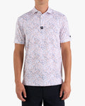 BAD BIRDIE M S/S PAINT SPLATTER PARRIRE SUNSET POLO