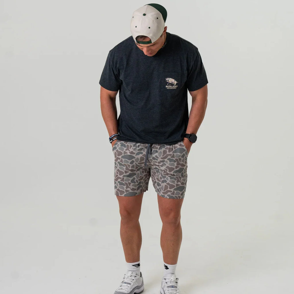 Burlebo Men's Athletic Shorts 5.5"