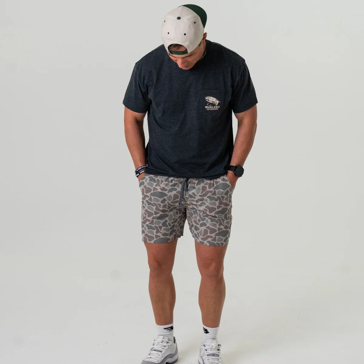 Burlebo Men's Athletic Shorts 5.5"