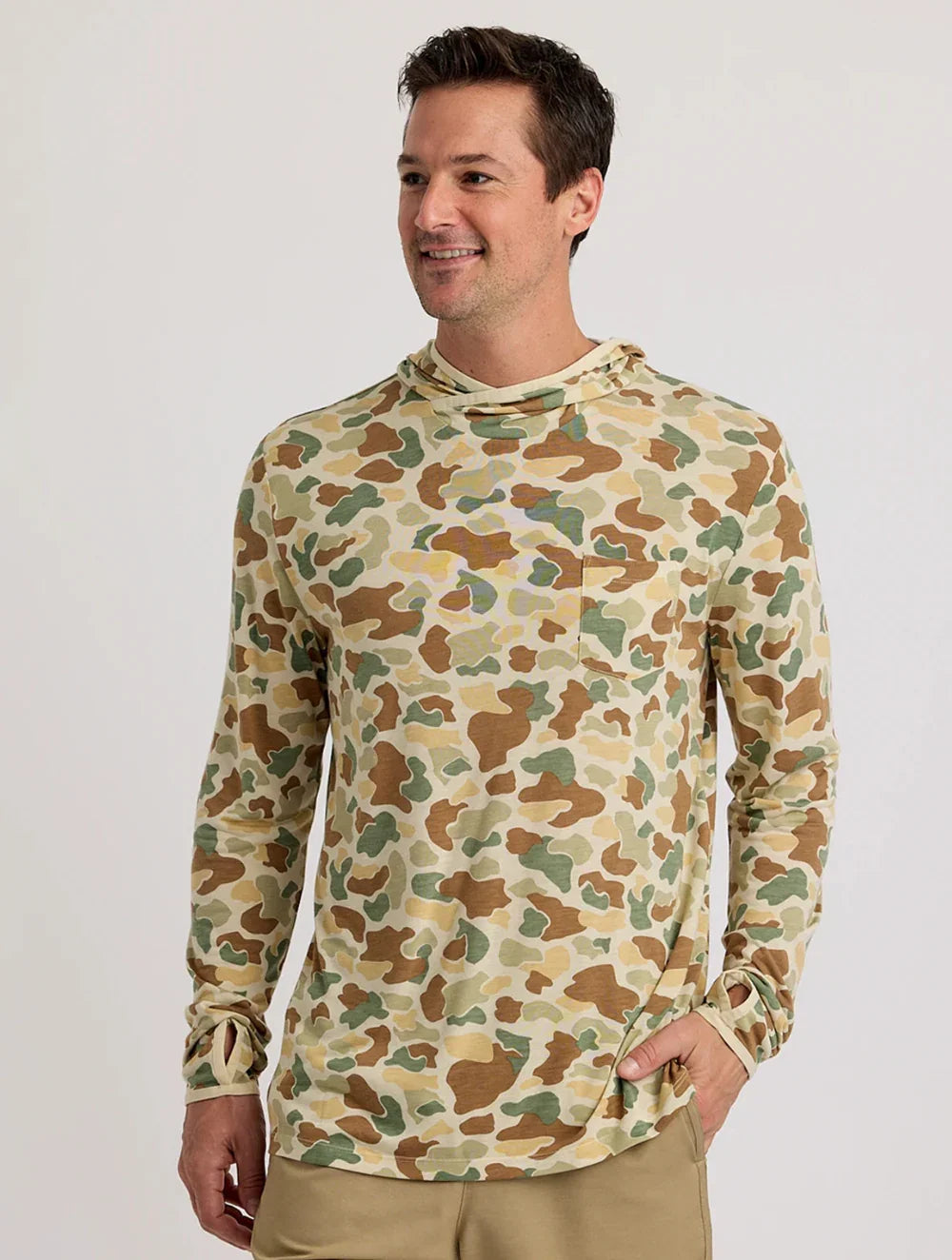 Free Fly Men's Bamboo Lightweight Hoodie