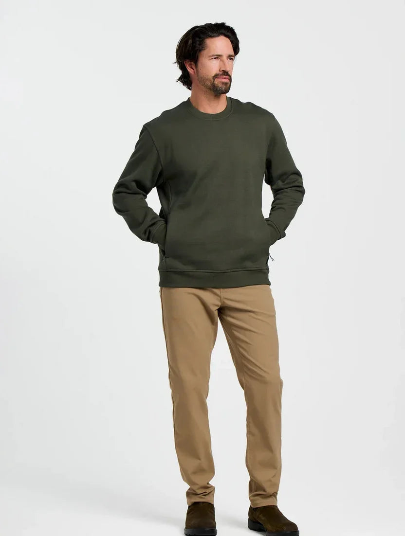 Free Fly Men's Bamboo Northeast Fleece Crewneck