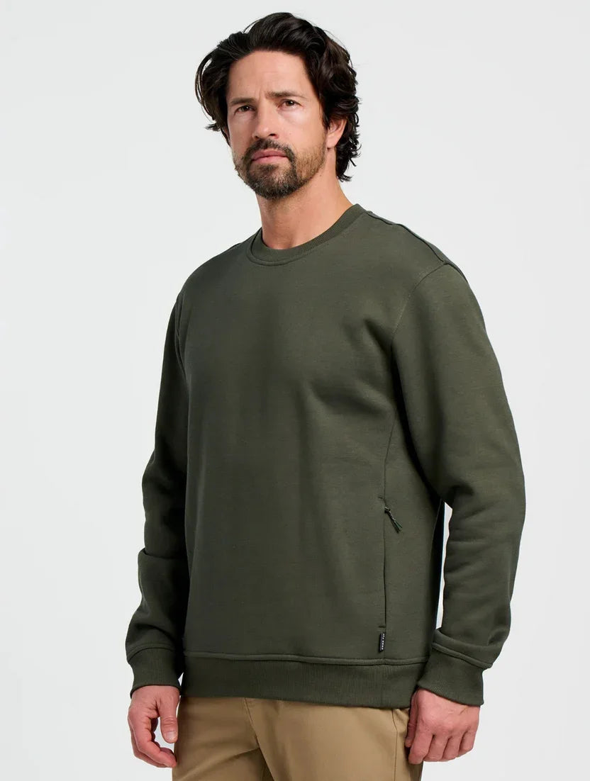 Free Fly Men's Bamboo Northeast Fleece Crewneck