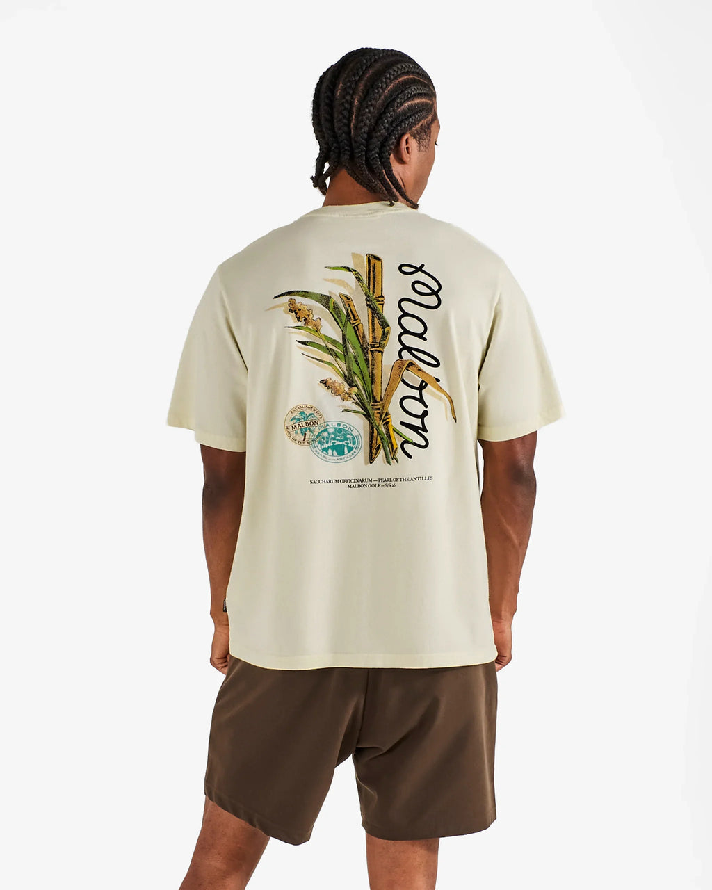 Malbon Men's Bermuda Orgin Tee