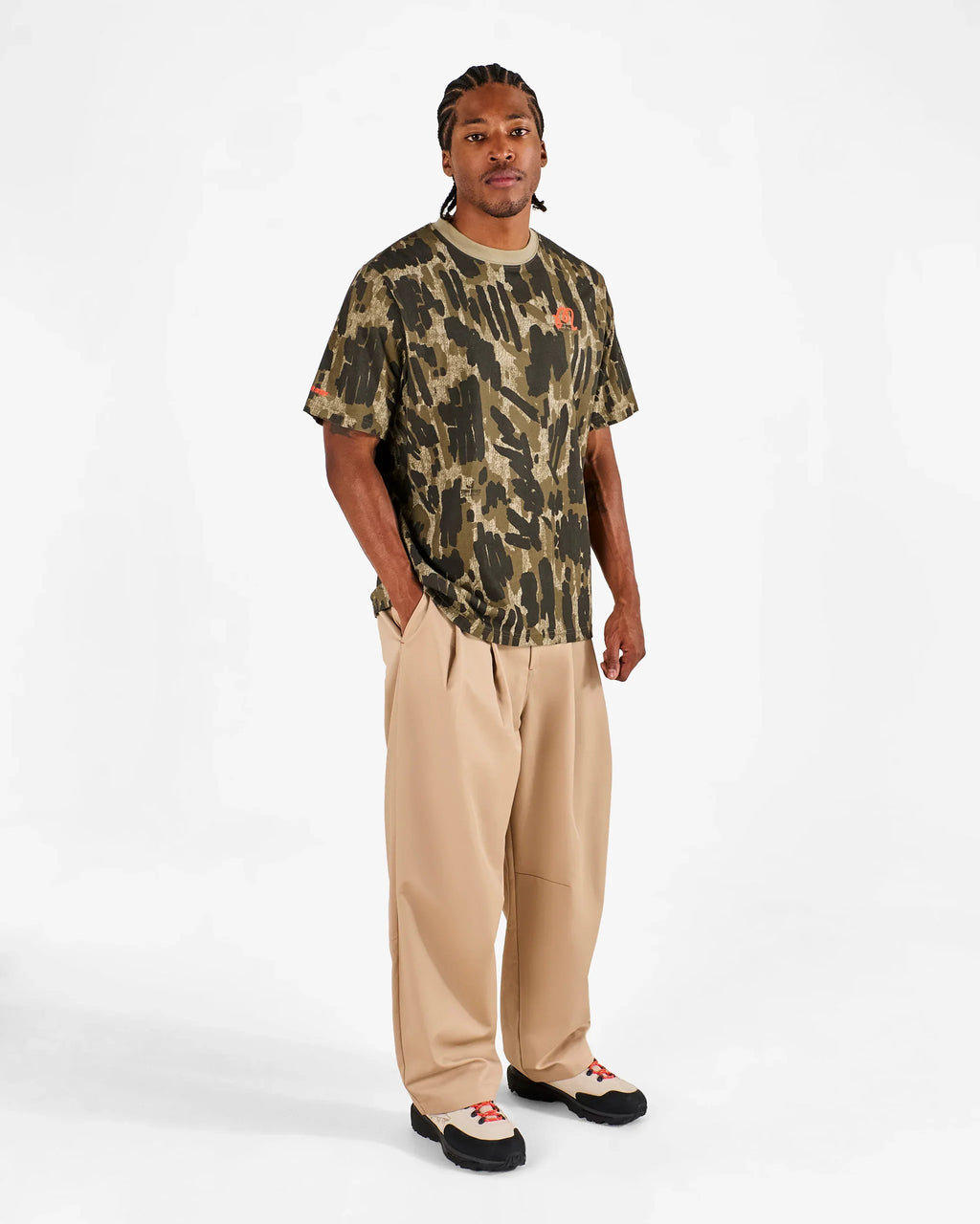 Malbon Men's Bermuda Tour Divot Camo Tee