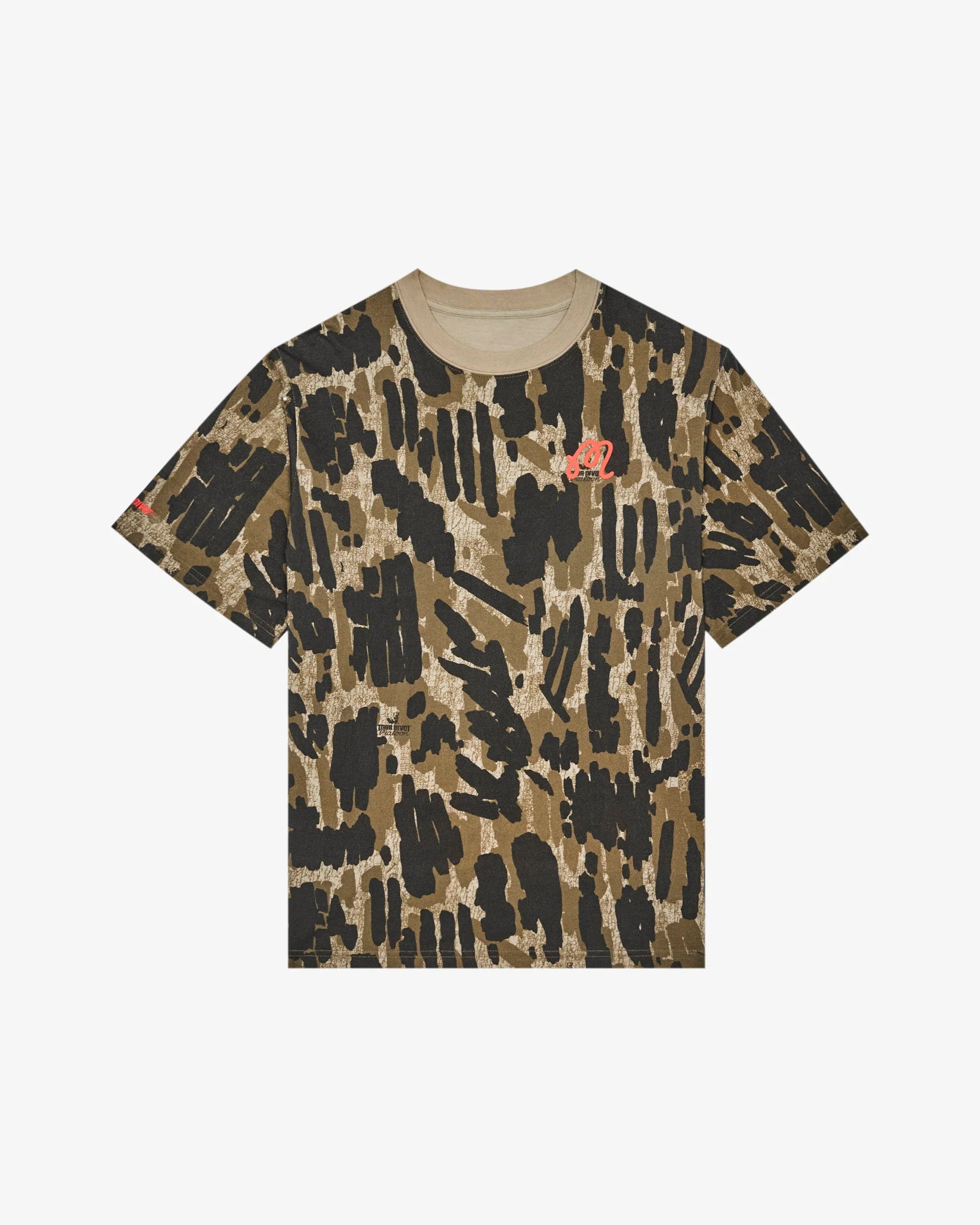Malbon Men's Bermuda Tour Divot Camo Tee